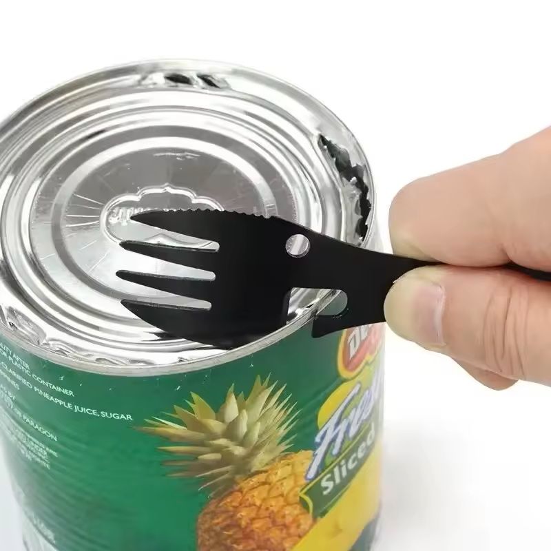 5 In 1 Stainless Steel Camping Survival Tool 3