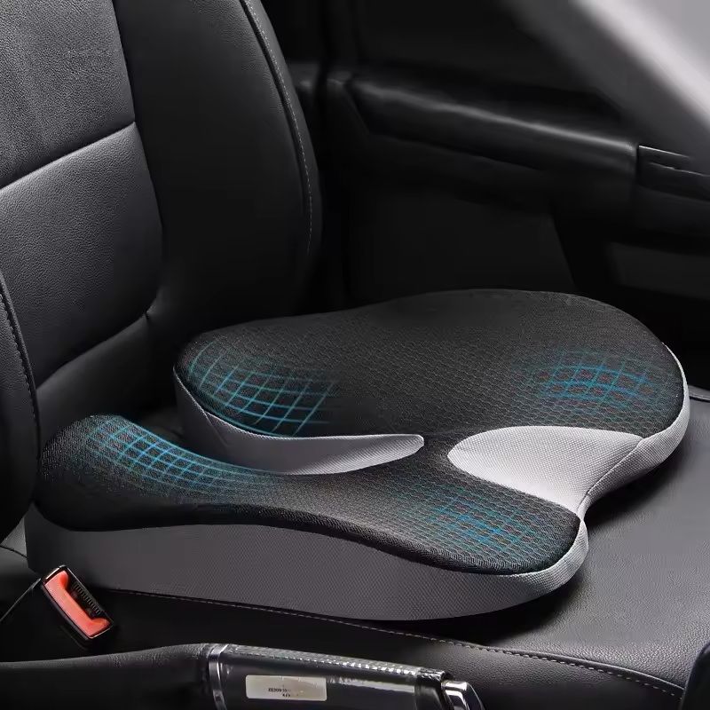 Orthopedic Memory Foam Seat Cushion for Back Pain Relief