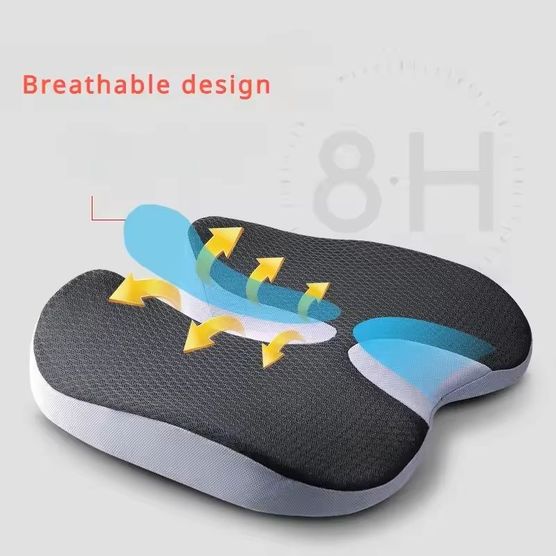 Orthopedic Memory Foam Seat Cushion For Back Pain Relief 2