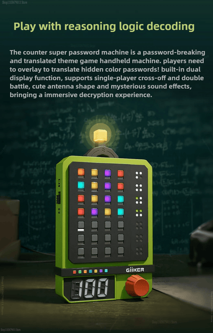 Crack The Code Decoder Game Educational Logic Puzzle For Kids 3