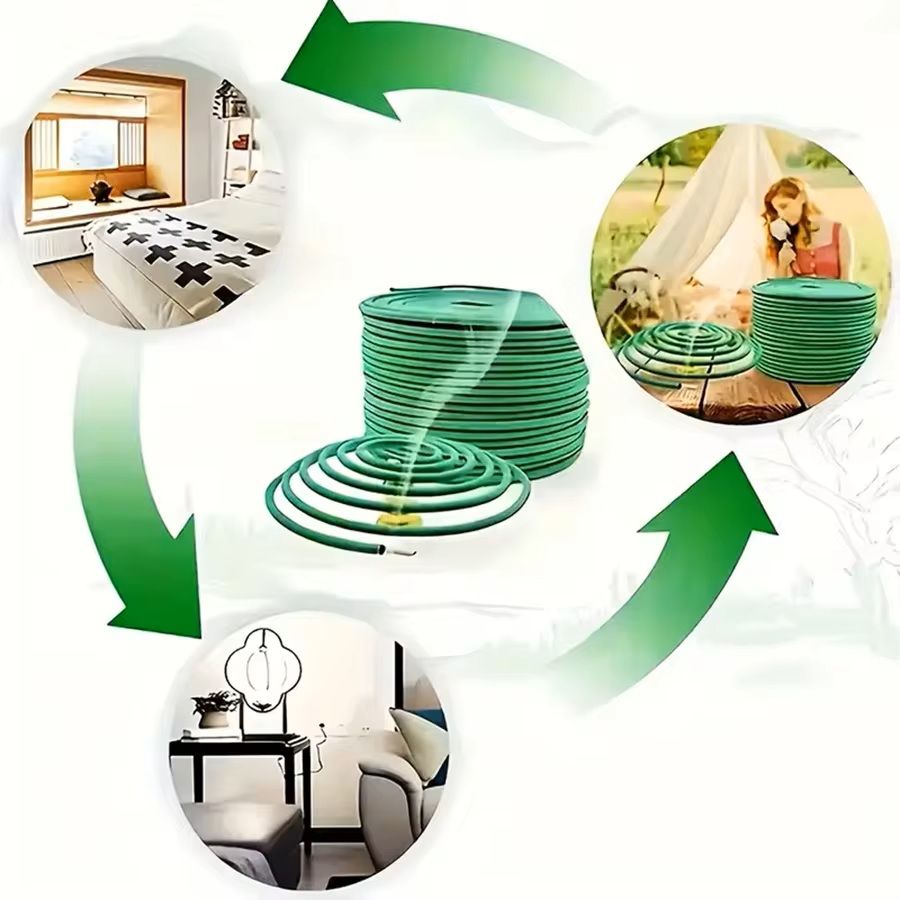 Citronella Coils Outdoor Mosquito Repellent Set 4
