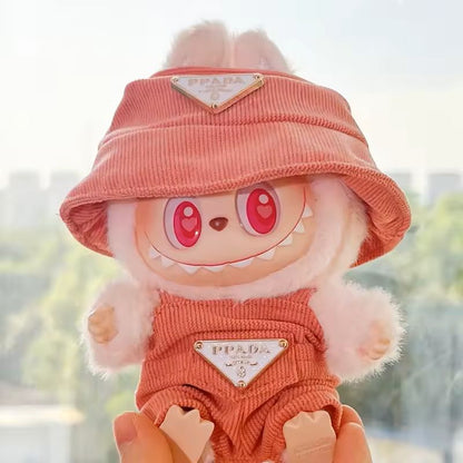 Labubu Corduroy Doll Clothing Set 11
