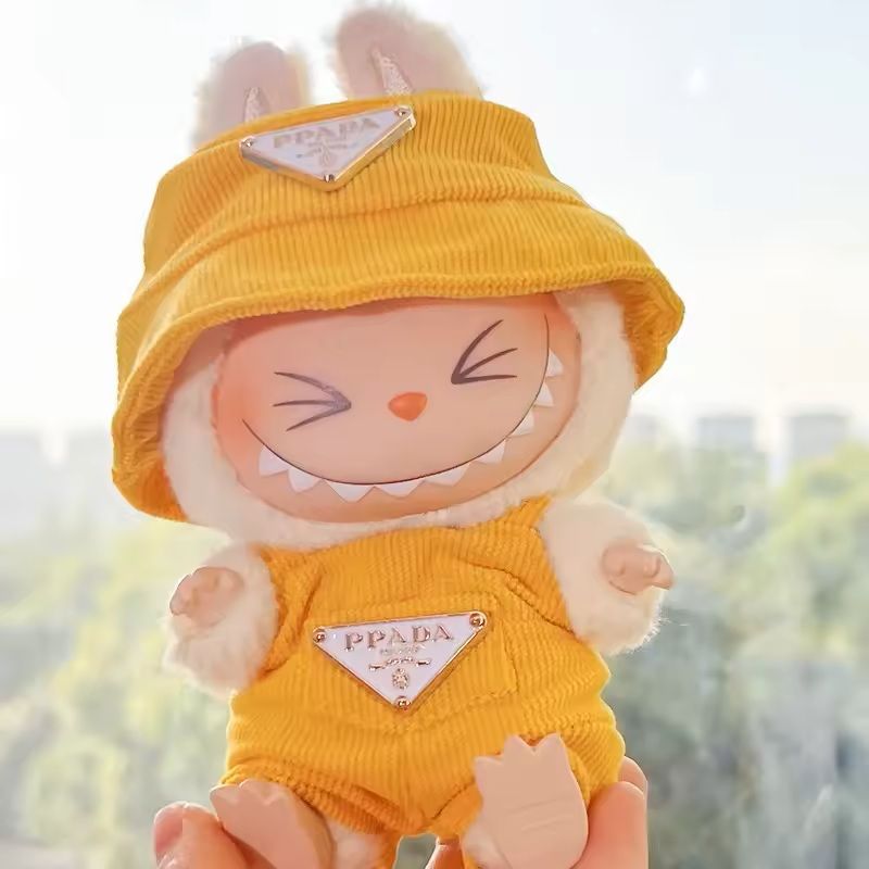 Labubu Corduroy Doll Clothing Set 13