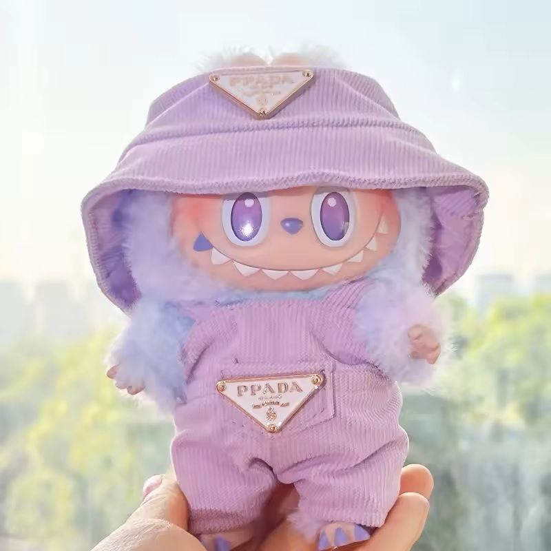 Labubu Corduroy Doll Clothing Set 6