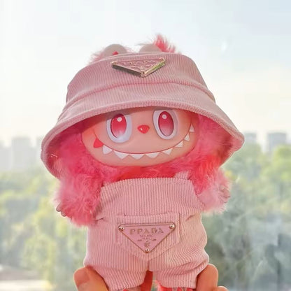 Labubu Corduroy Doll Clothing Set 8