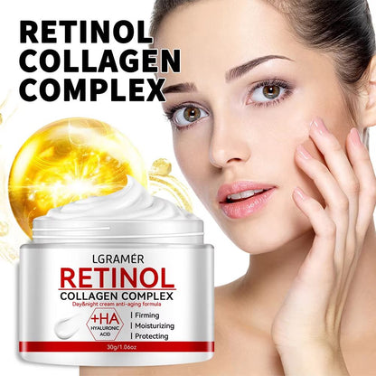 Retinol Firming Face Cream With Collagen  AntiAging Moisturizer For Wrinkles Whitening And Skin Bri