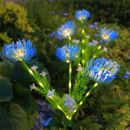SolarPetal Flower Ground Plugin Lamp 4