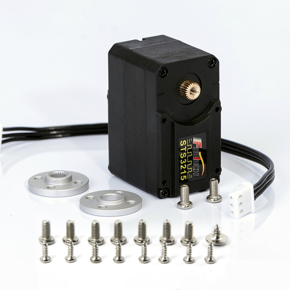 Smart Servo Dual Axis String Motor for SO-ARM100 Robotic Arm Programming, 360° Rotation Magnetic Coding Sensor