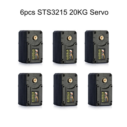 Smart Servo Dual Axis String Motor for SO-ARM100 Robotic Arm Programming, 360° Rotation Magnetic Coding Sensor