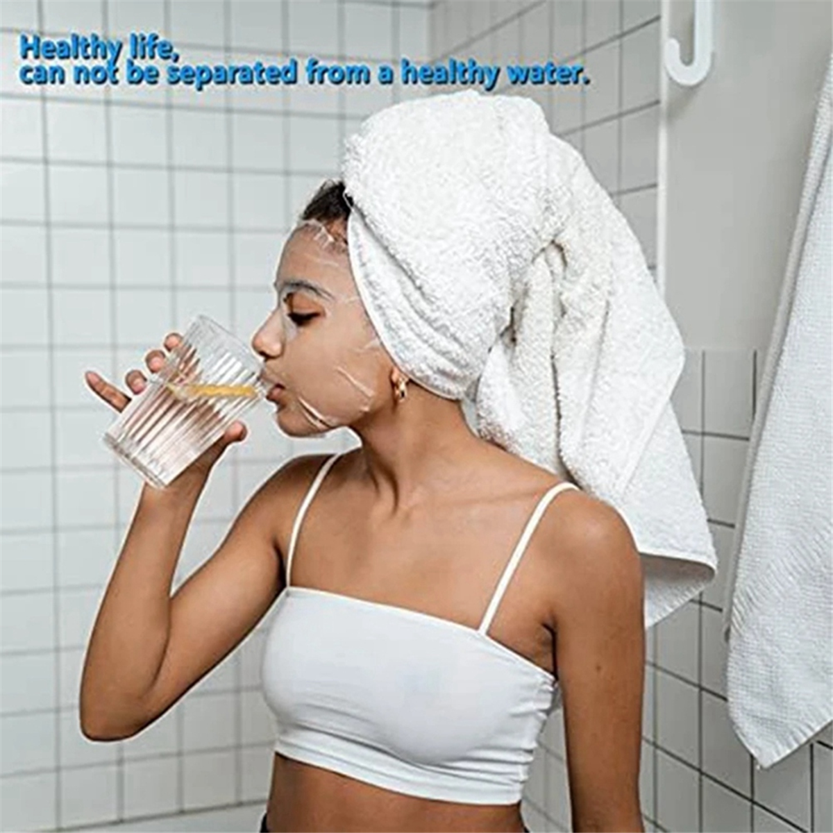Replacement Fluoride Water Filter for Gravity Water Filtering System, Compatible Purification Elements for Clean Water