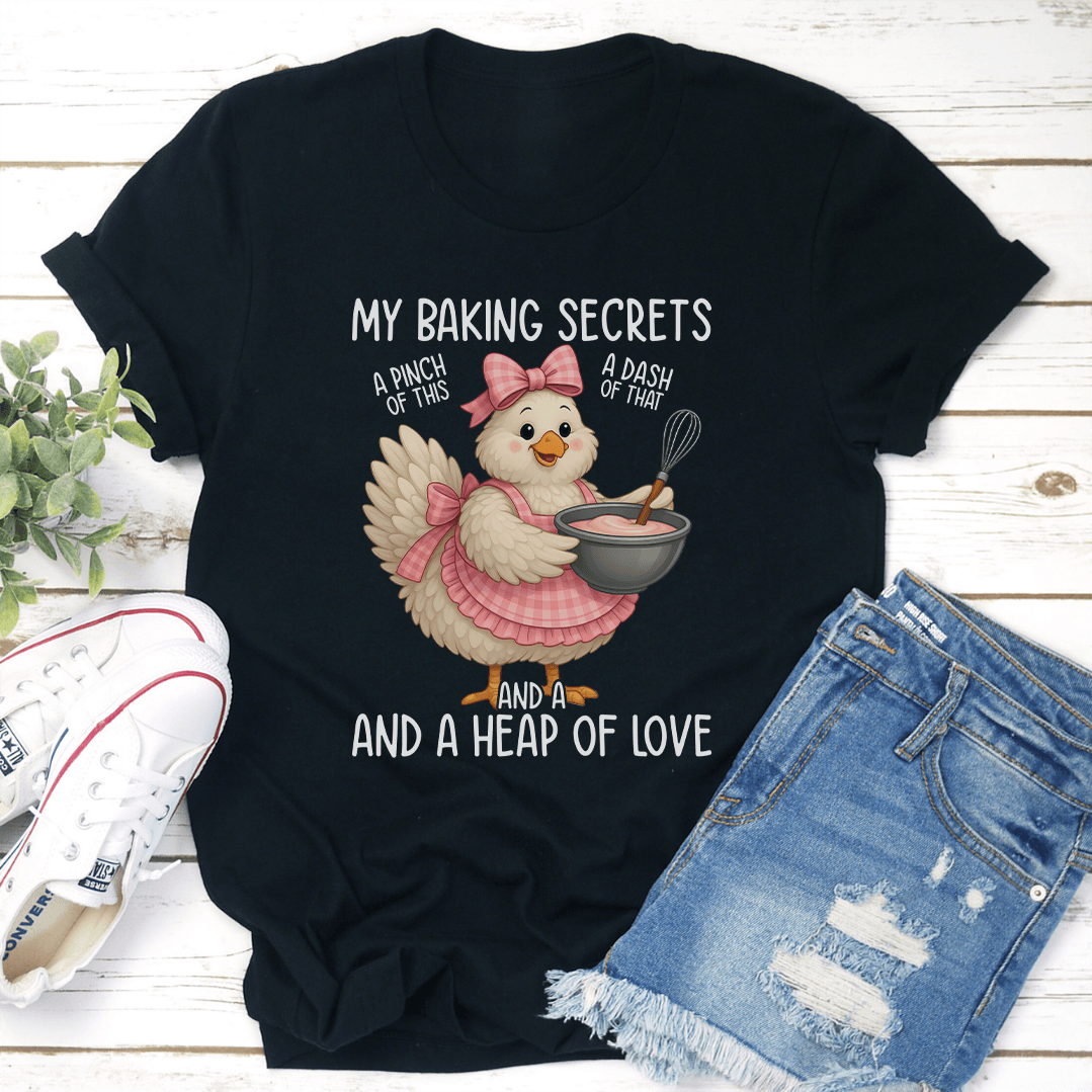 My Baking Secrets A Pinch Of This A Dash Of That Tee 1