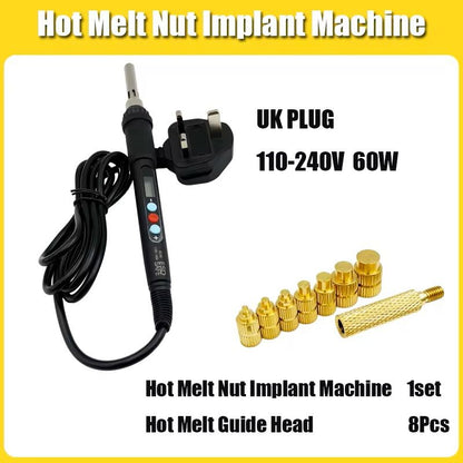 Hot Melt Insert Nut Kit With Soldering Iron Tip For 3D Printing 9