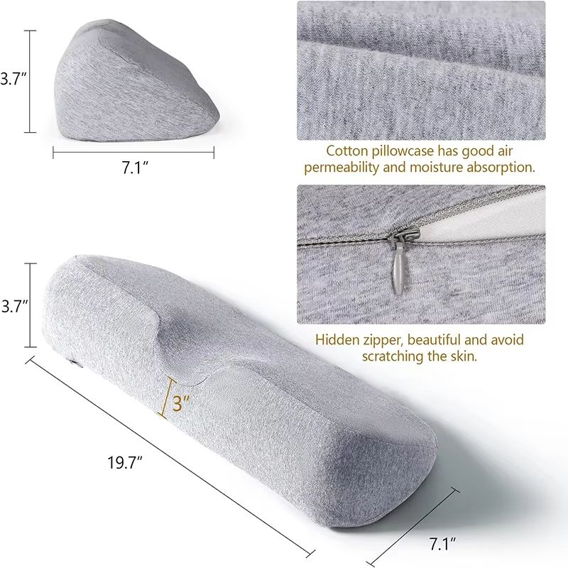 Ergonomic Memory Foam Cervical Pillow  Contour Orthopedic Neck Support For Side And Back Sleepers 7