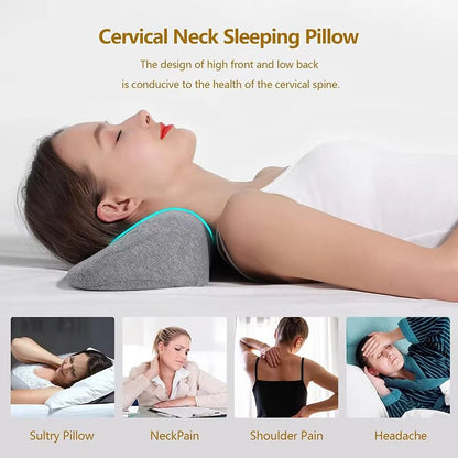 Ergonomic Memory Foam Cervical Pillow  Contour Orthopedic Neck Support For Side And Back Sleepers 2