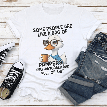 Some People Are Like A Bag Of Pampers Tee 3