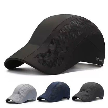 Quick Dry Breathable Summer Baseball Cap for Men and Women