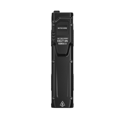 Tactical Flashlight 3100 Lumens, Rechargeable Slim EDC Light with OLED Display & Built-in Battery for Camping, Hiking