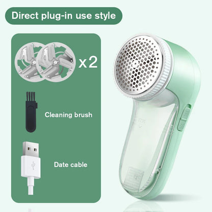 Household Electric Clothes Shaver, Portable Fabric Lint Remover with Sharp Blade, Fluff Trimmer for Garments, Sweaters