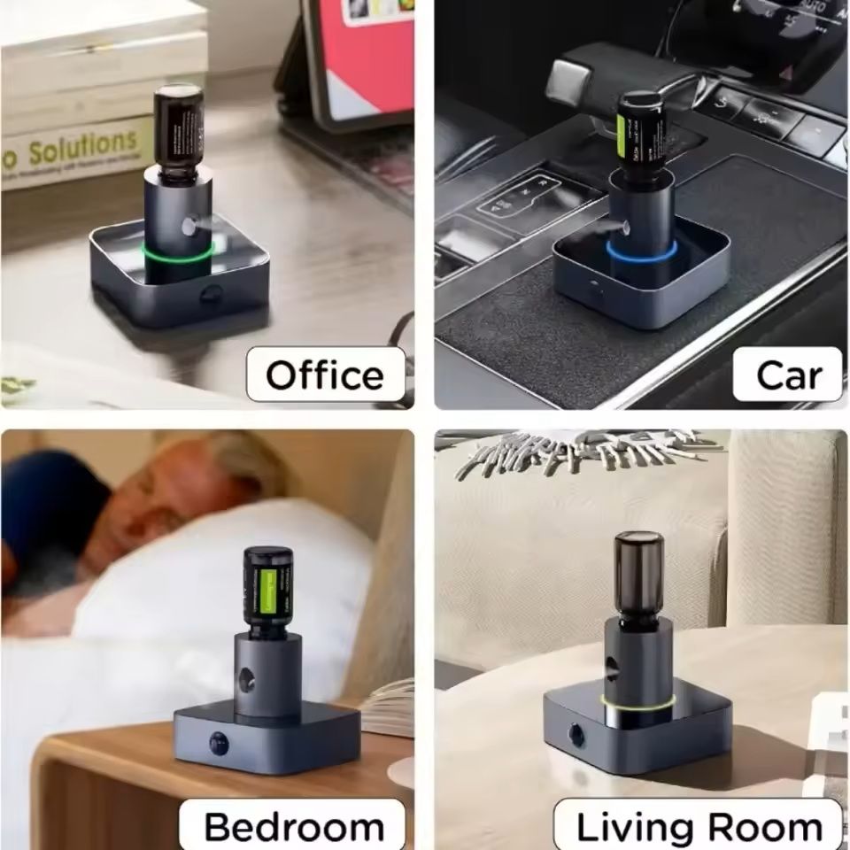USB Rechargeable Waterless Essential Oil Diffuser 3
