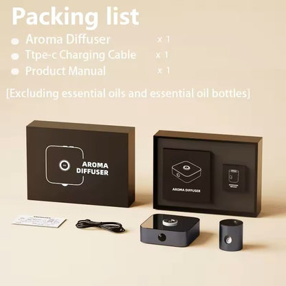 USB Rechargeable Waterless Essential Oil Diffuser 4