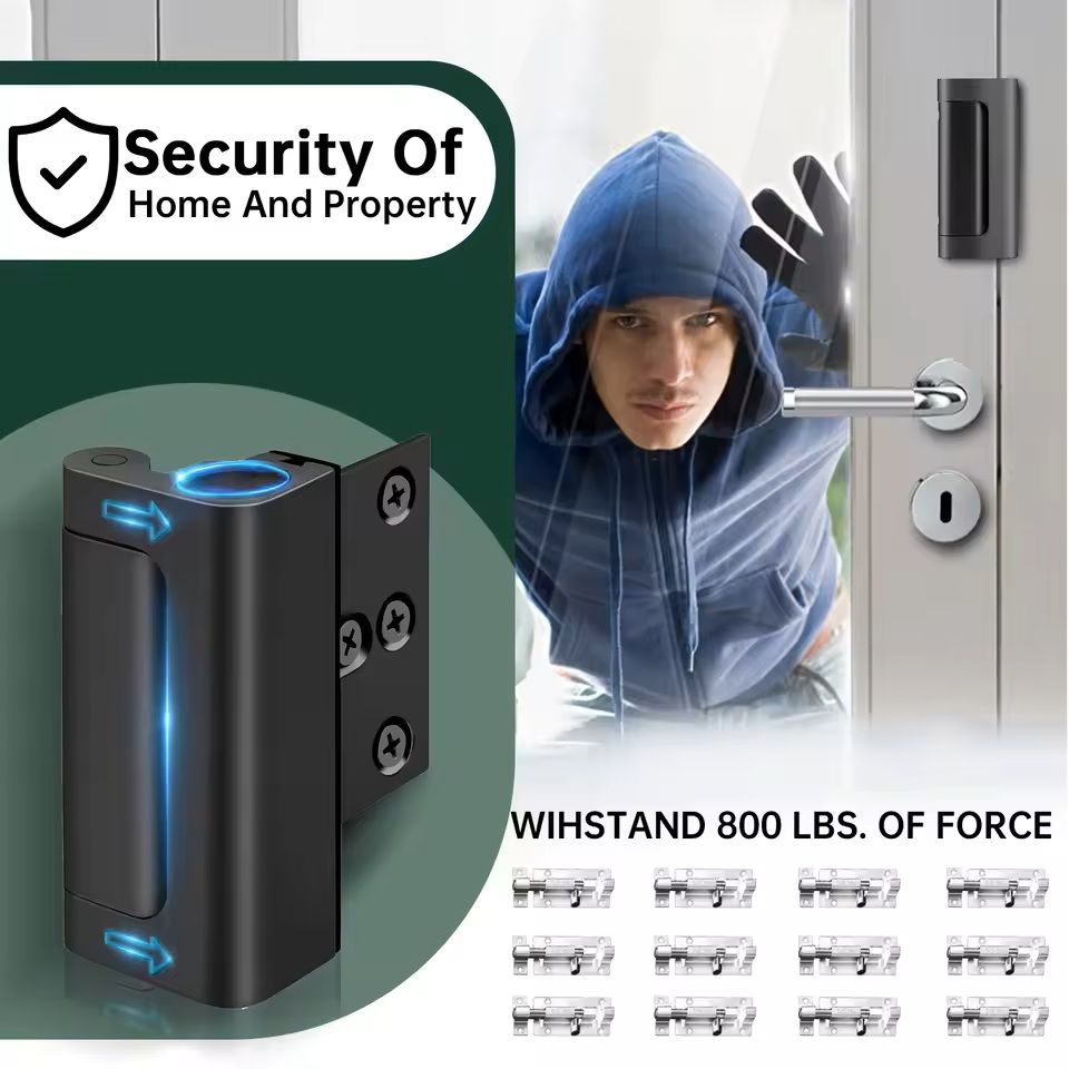 Aluminum Alloy Anti Theft Door Reinforcement Lock 4