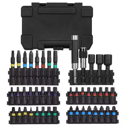 Drill And Screwdriver Bit Set With Storage Case 3