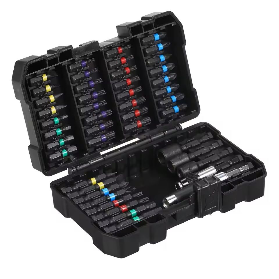 Drill And Screwdriver Bit Set With Storage Case 5