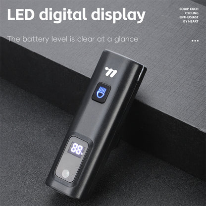 Biking Bike Front Light, Intelligent Light Sensing Cycling Flashlight, Quick Release, USB Rechargeable, Waterproof