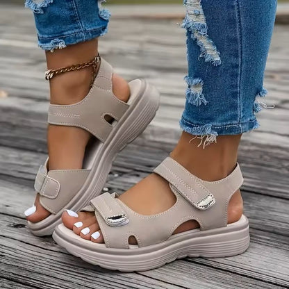 Womens Summer Wedge Sandals Lightweight Non Slip Platform