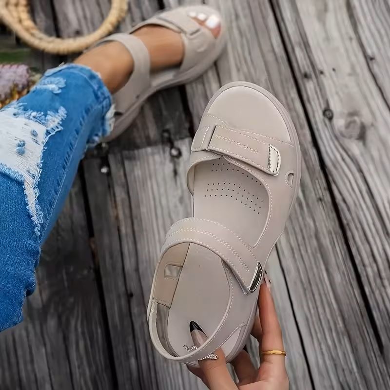 Womens Summer Wedge Sandals Lightweight Non Slip Platform 3