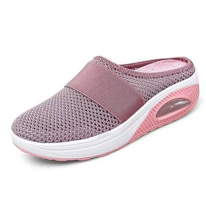 Women Wedge Platform Slippers Vintage Antislip Orthopedic Sandals