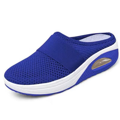Women Wedge Platform Slippers Vintage Antislip Orthopedic Sandals 2