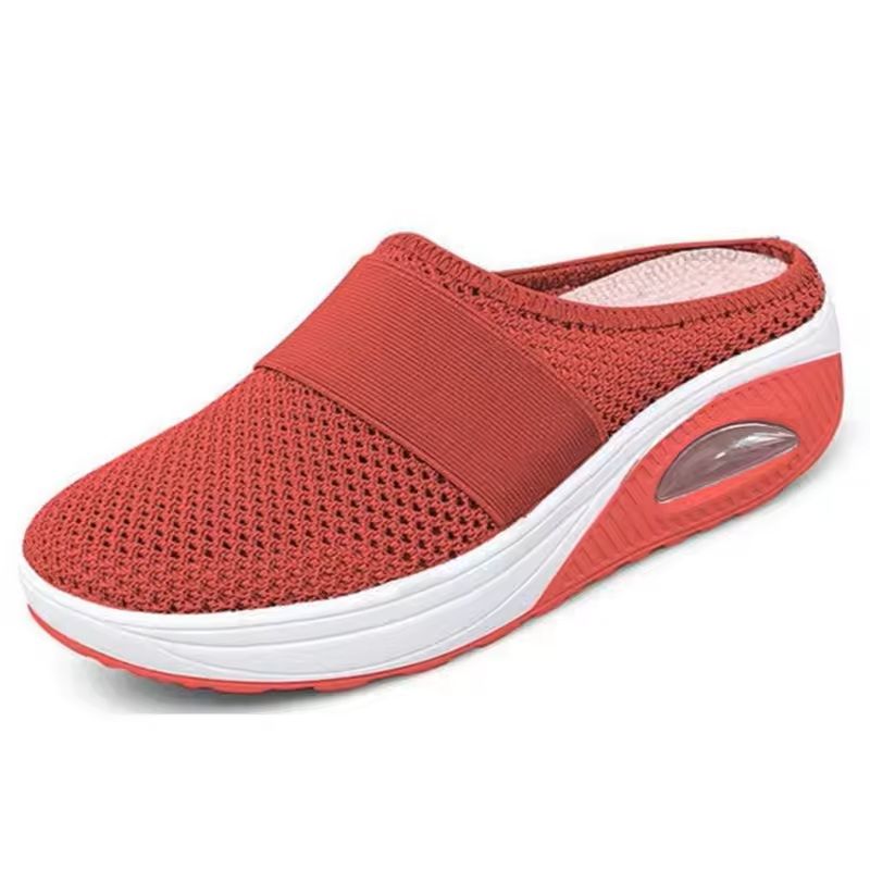 Women Wedge Platform Slippers Vintage Antislip Orthopedic Sandals 4