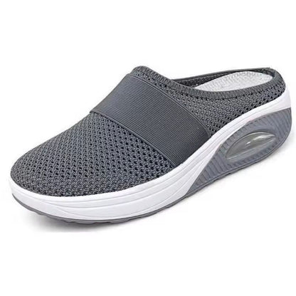 Women Wedge Platform Slippers Vintage Antislip Orthopedic Sandals 5