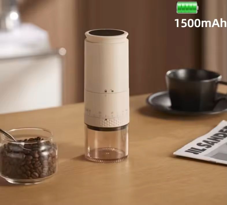 Electric Conical Burr Coffee Grinder With Adjustable Settings 6