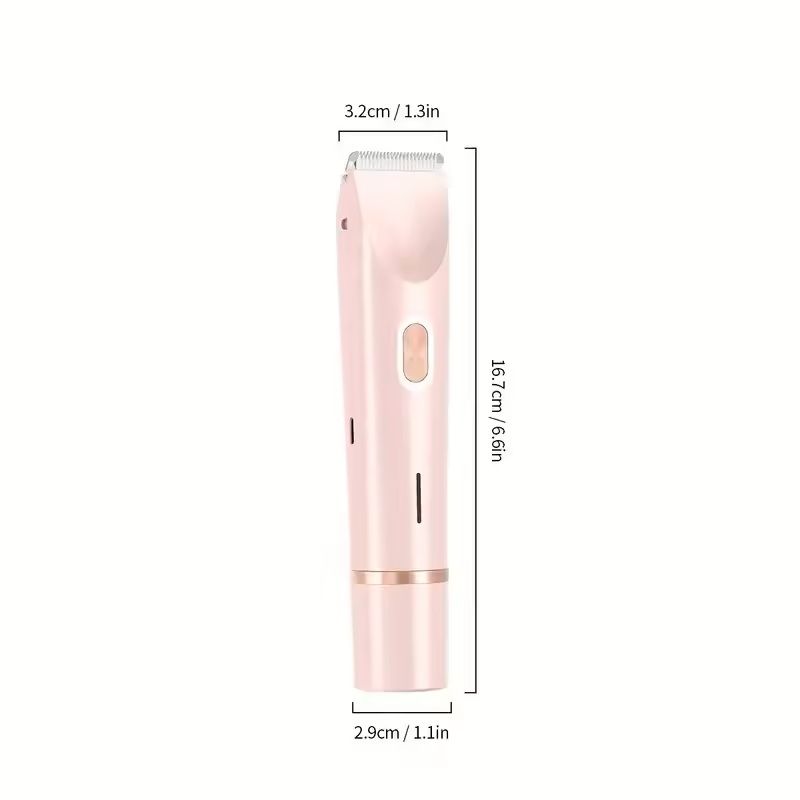 Women 2 In 1 Dual Head Electric Shaver And Trimmer 2