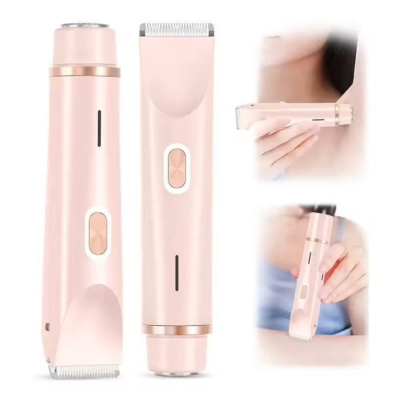 Women 2 In 1 Dual Head Electric Shaver And Trimmer 4