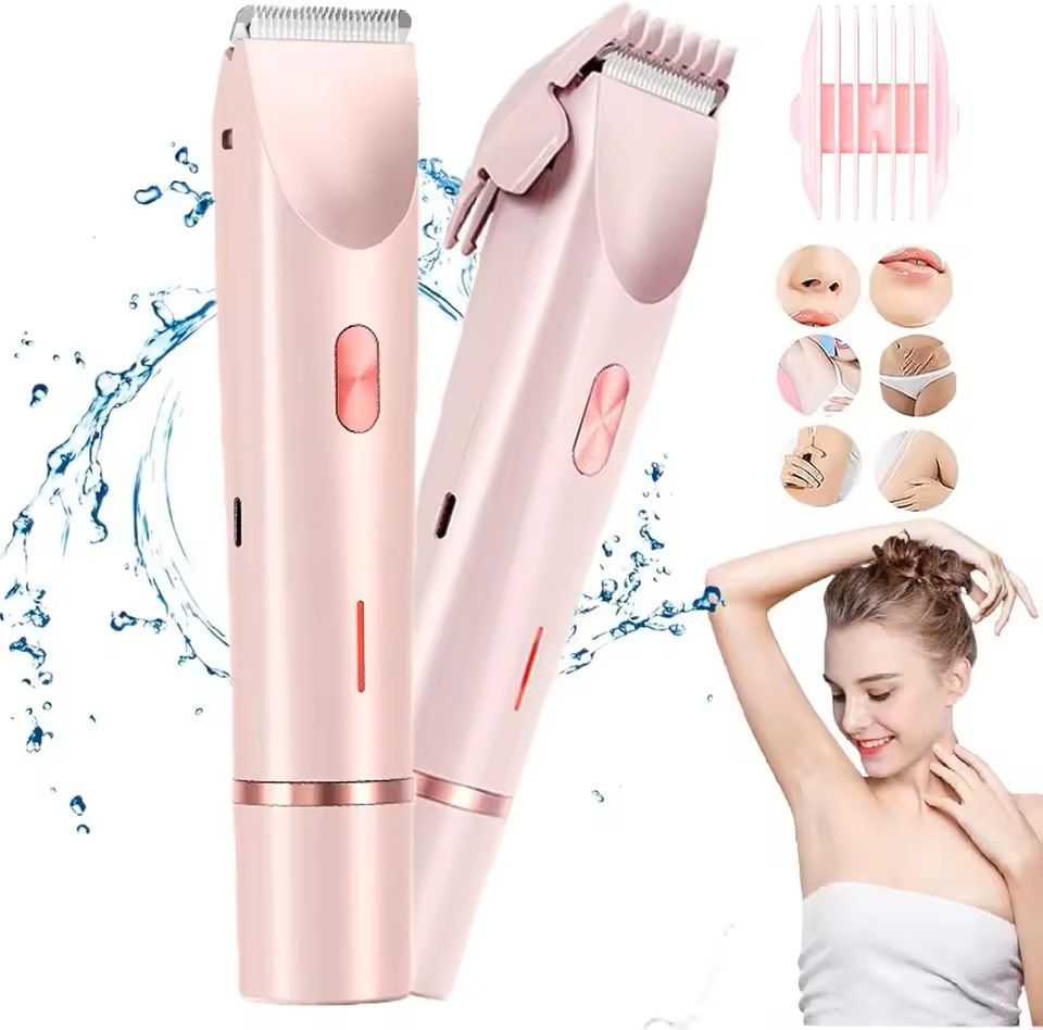 Women 2 In 1 Dual Head Electric Shaver And Trimmer 7