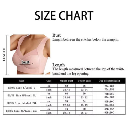 3 Pack Plus Size Seamless Lace Sports Bras 5