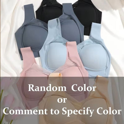 3 Pack Plus Size Seamless Lace Sports Bras 19