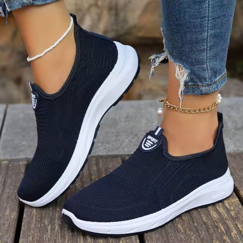 Women Slip On Breathable Sneaker Loafers 3