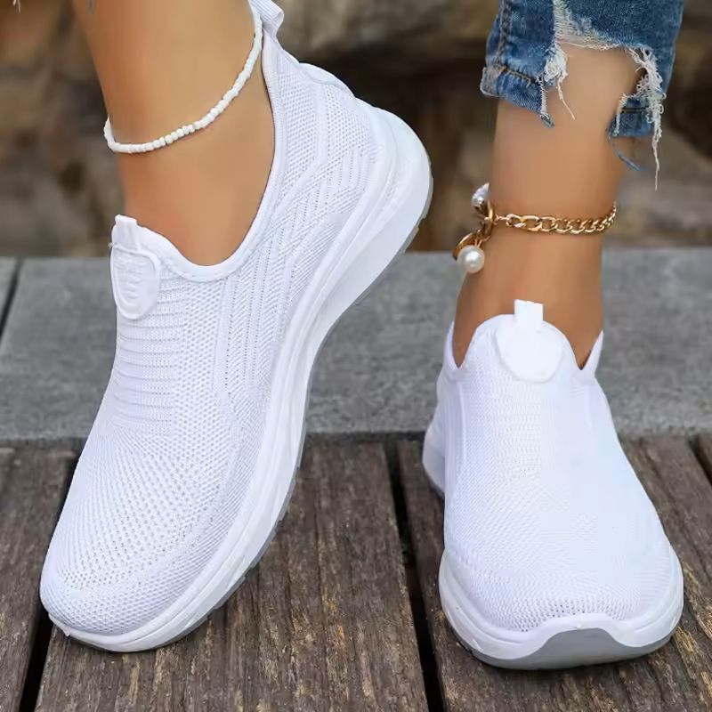 Women Slip On Breathable Sneaker Loafers 4
