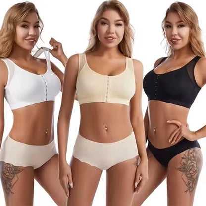 Front Closure Posture Support Sports Bra 1