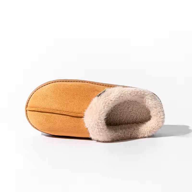 Fluffy Indoor Winter Slippers With Thick EVA Sole 4