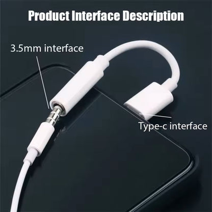 USB C To 35 Mm Audio Adapter For IPhone 15 Samsung Huawei Xiaomi 3