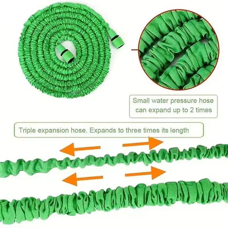 Expandable Garden Hose 25FT To 200FT High Pressure Magic Hose With Spray Gun 3