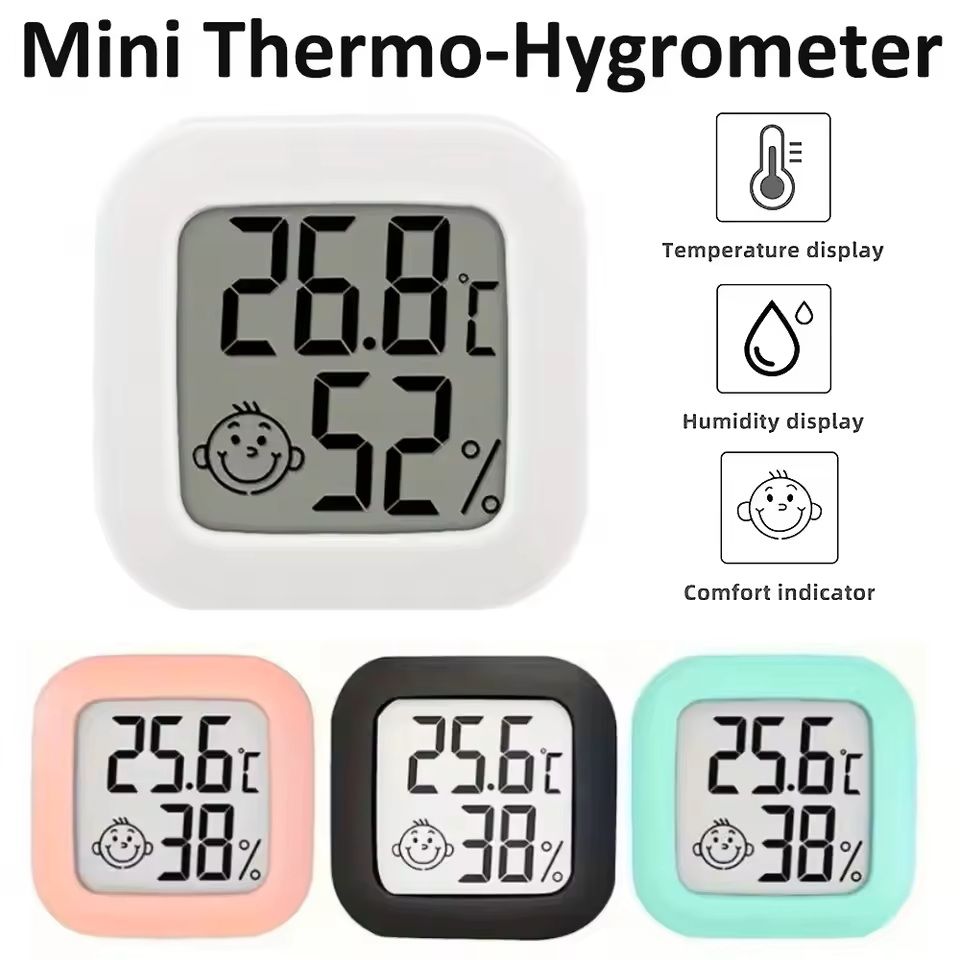 Digital Thermometer Hygrometer Indoor Temperature and Humidity Meter