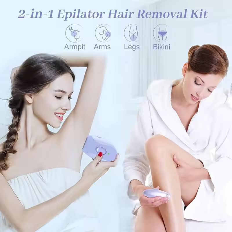 Kemei 4 In 1 Rechargeable Womens Epilator And Electric Shaver 1