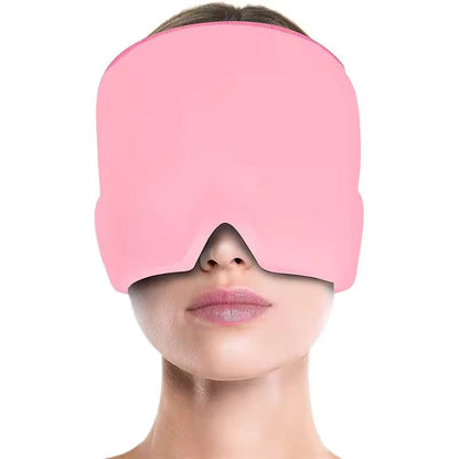 Gel Ice Cap Migraine Headache Relief Cold Compress Wrap 6