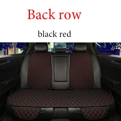 Breathable Linen Car Seat Cover Set  Summer Cushion For Front  Rear Seats Sedan SUV Pickup 13